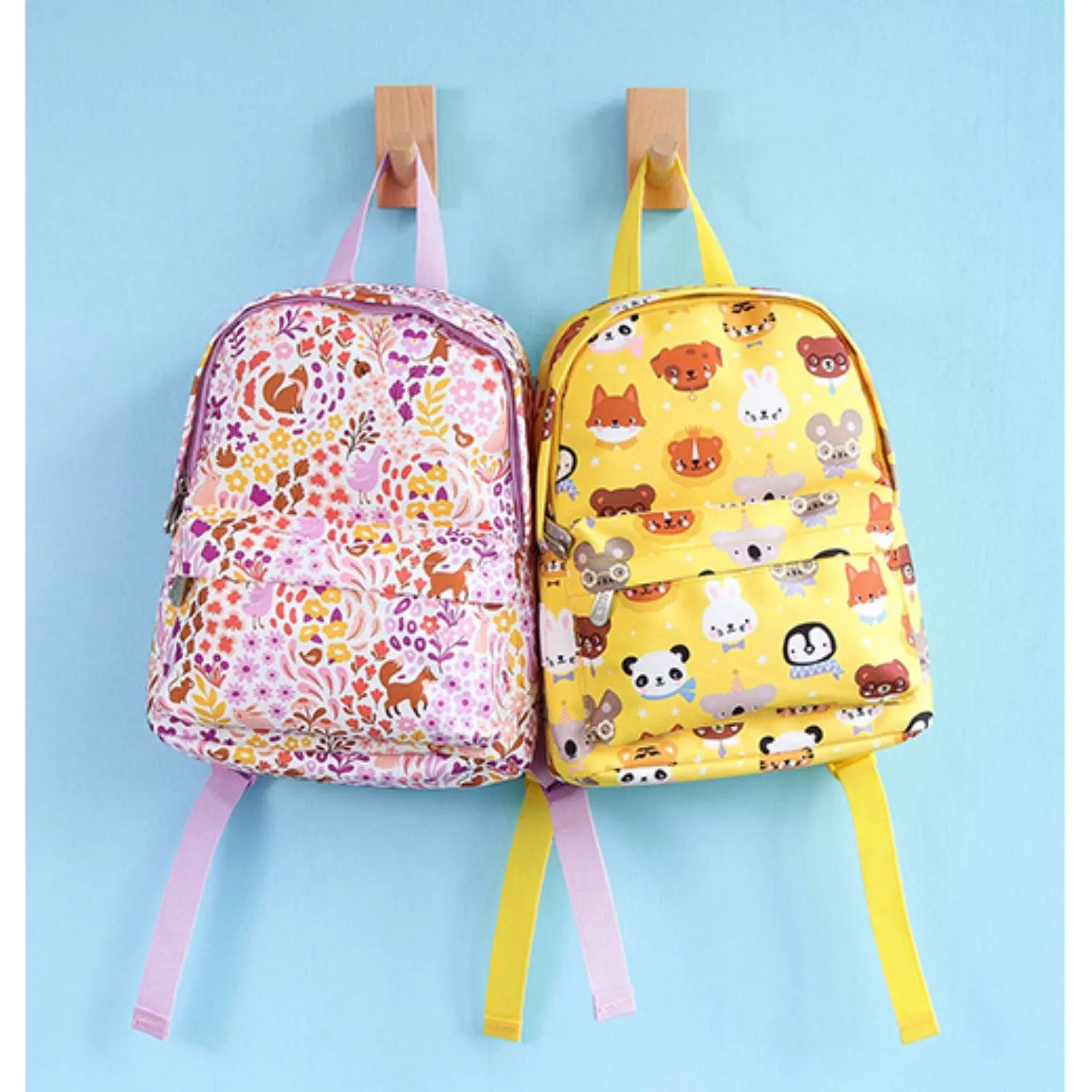 A Little Lovely Company Animal Friends Small Backpack