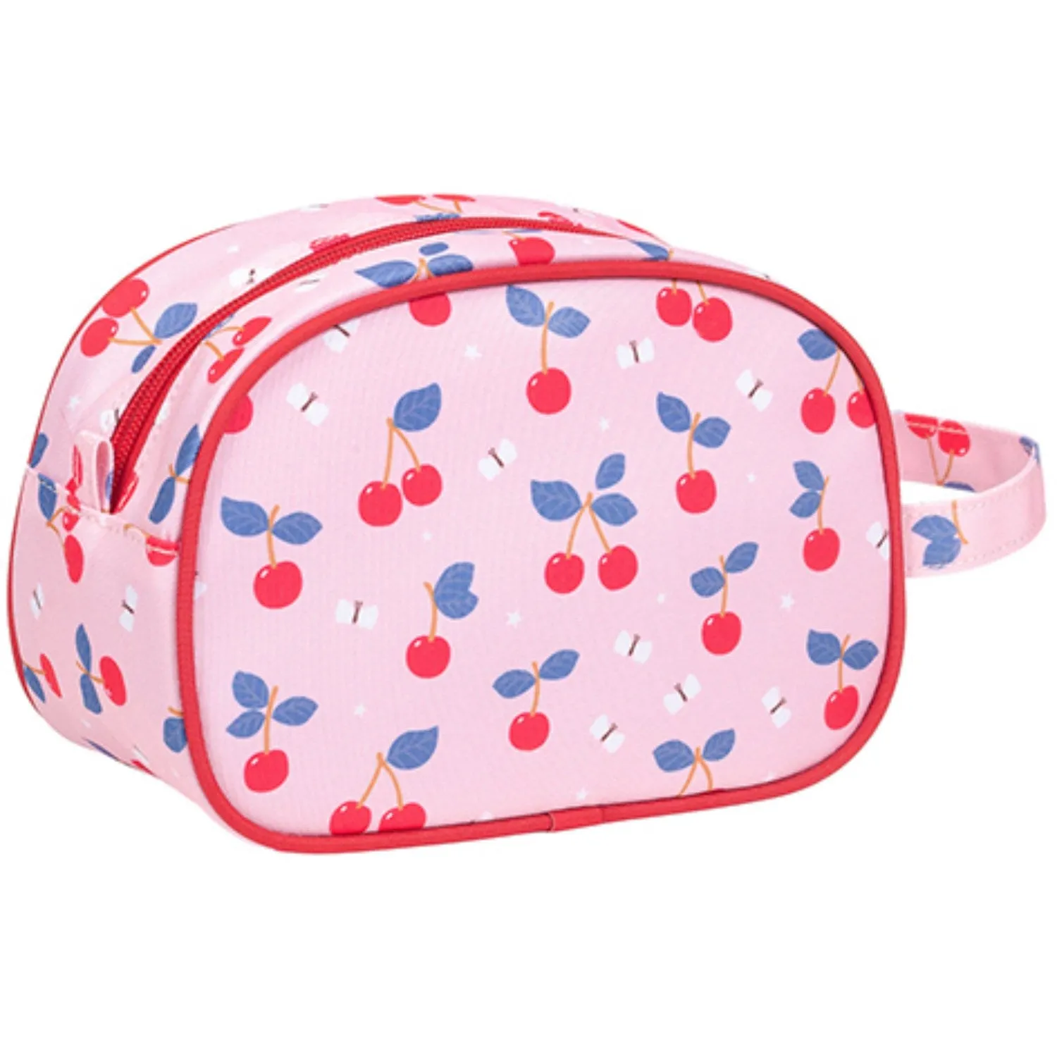 A Little Lovely Company Cherries Toiletry Bag