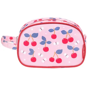 A Little Lovely Company Cherries Toiletry Bag