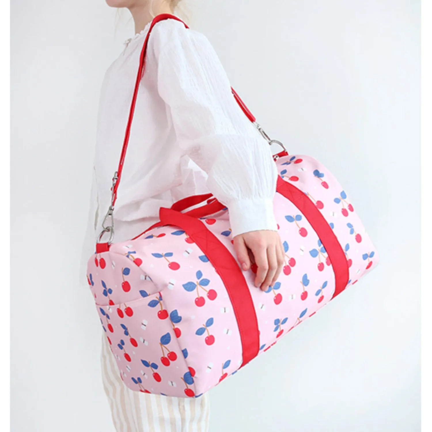 A Little Lovely Company Cherries Travel Bag