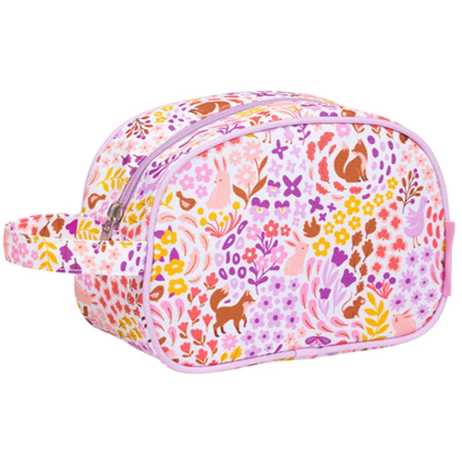 A Little Lovely Company Flower Garden Toiletry Bag