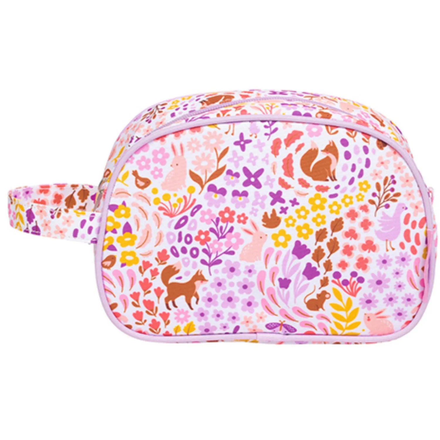 A Little Lovely Company Flower Garden Toiletry Bag
