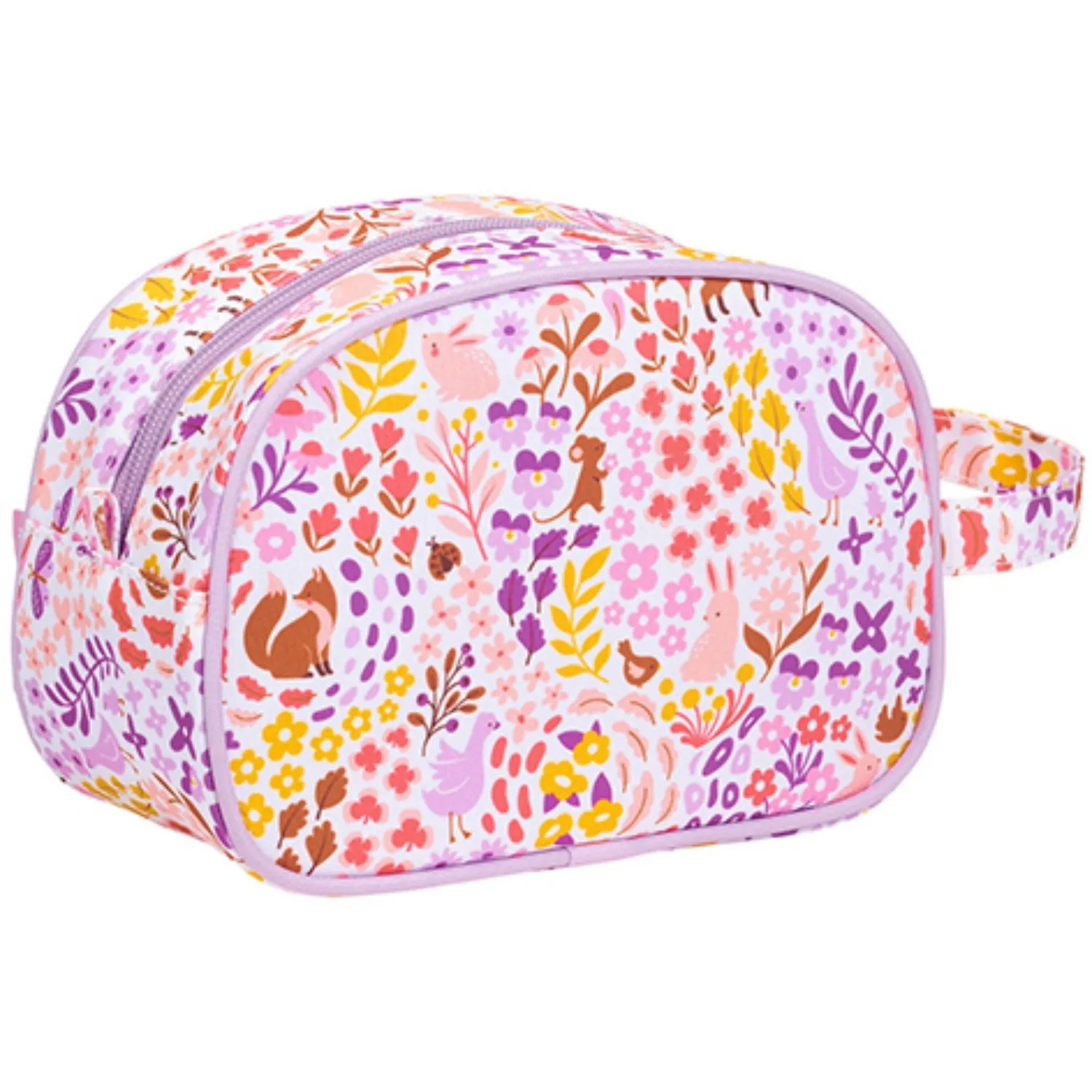 A Little Lovely Company Flower Garden Toiletry Bag