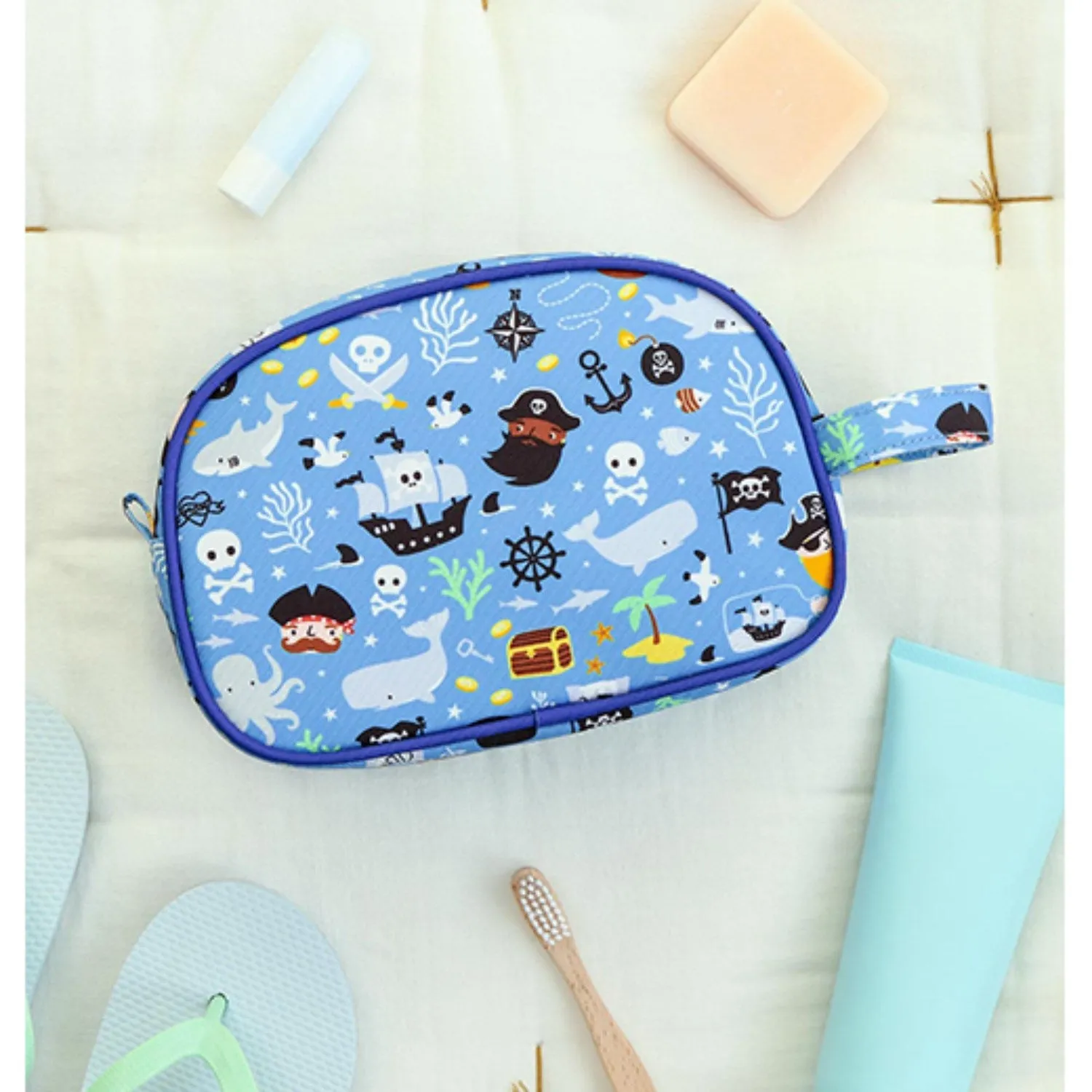 A Little Lovely Company Pirates Toiletry Bag