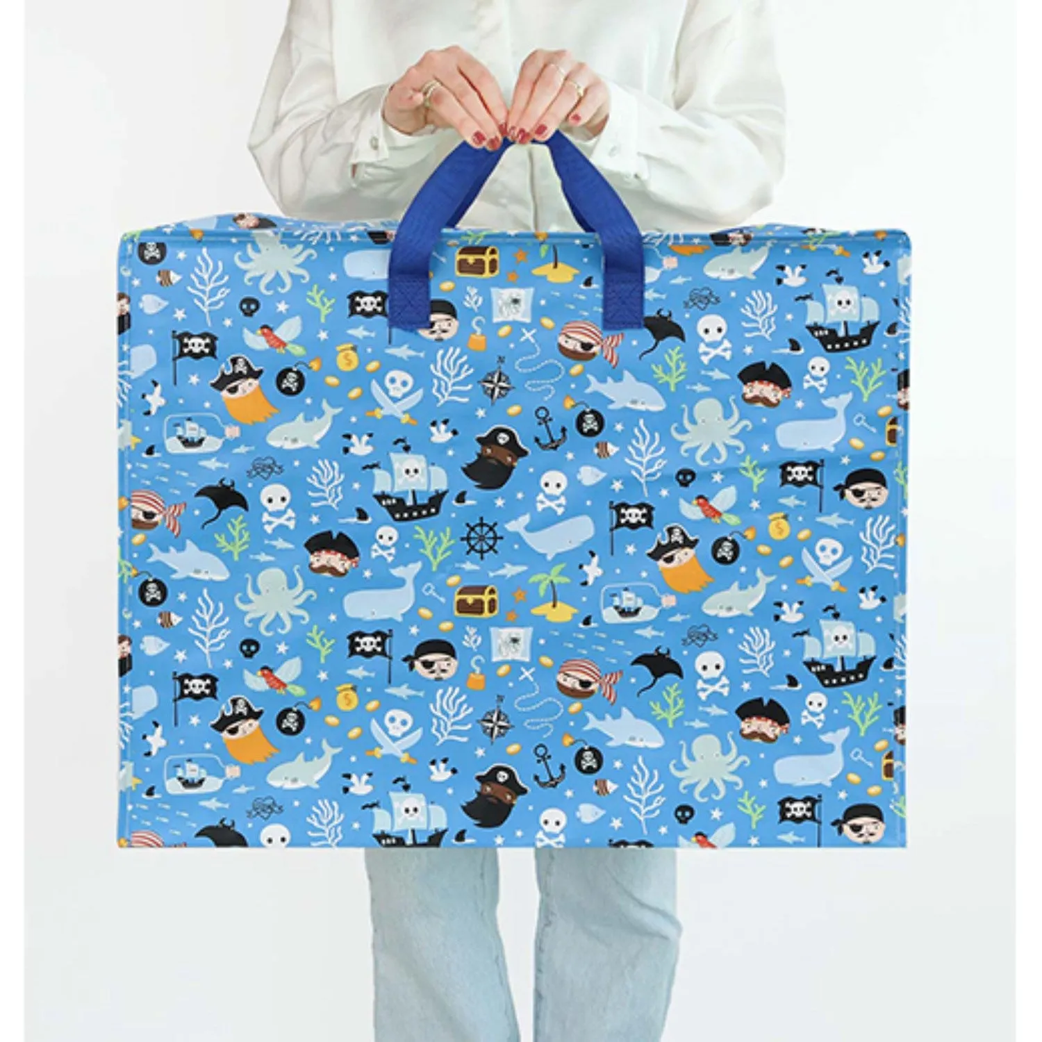 A Little Lovely Company Pirates XL Storage Bag