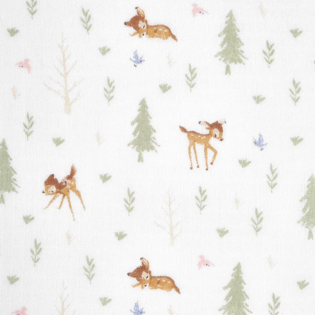 aden   anais essentials Cotton Muslin Blanket - Disney   Friends - Bambi Forest