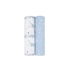 aden   anais Muslin Swaddles - Rising Star - 2 Pack