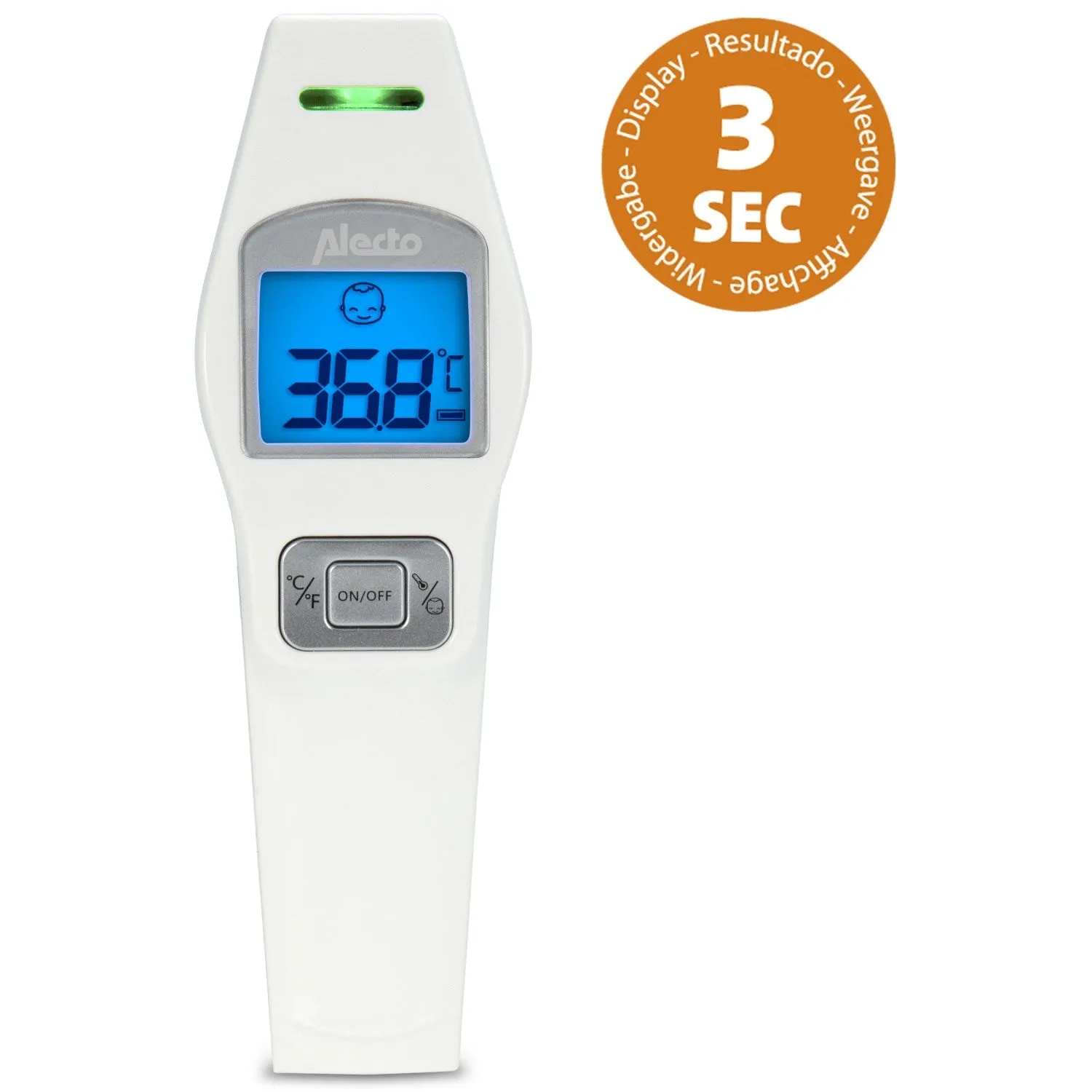 Alecto Forehead Thermometer, Infrared