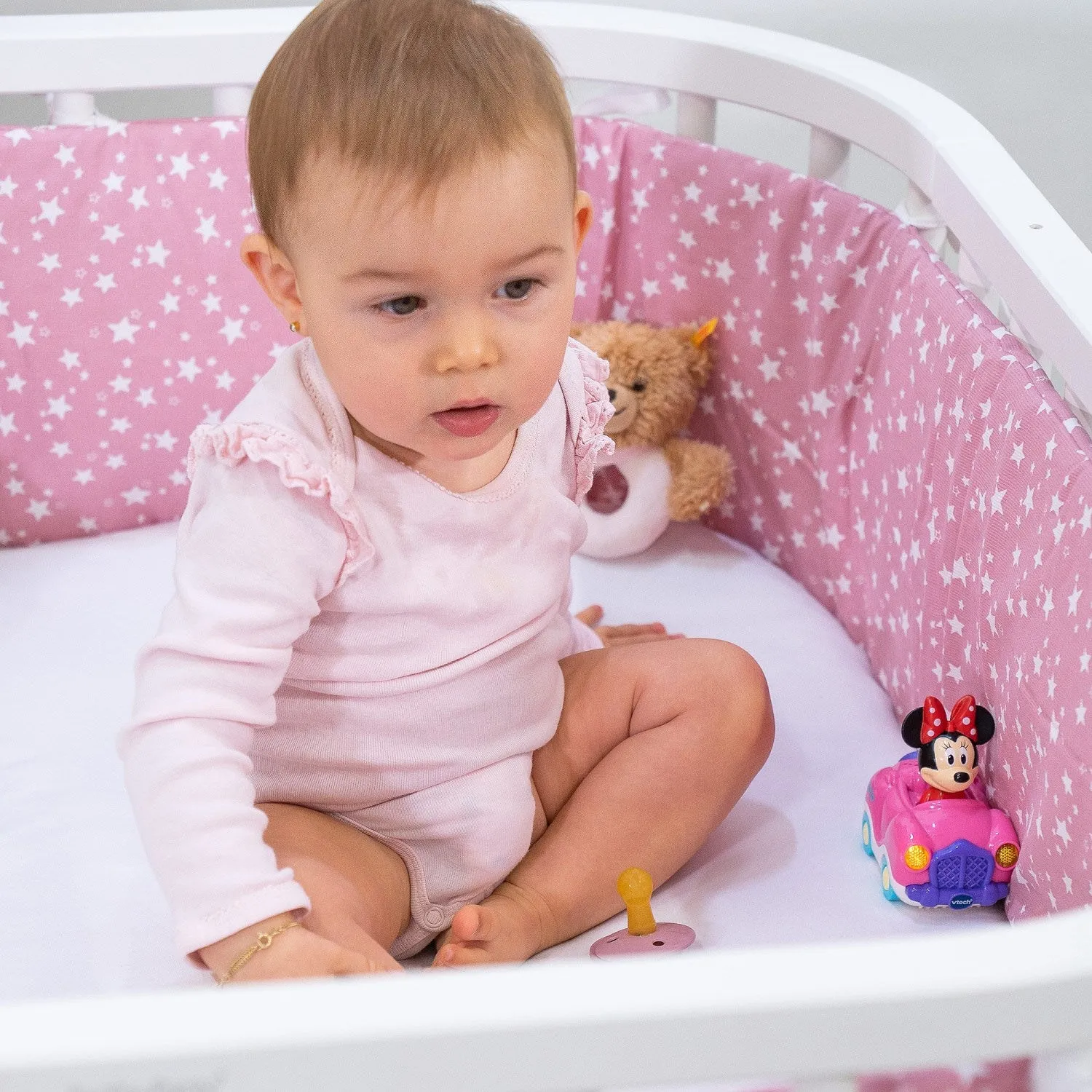 babybay® White Jersey Cover Deluxe Sheet 2-Pack Original