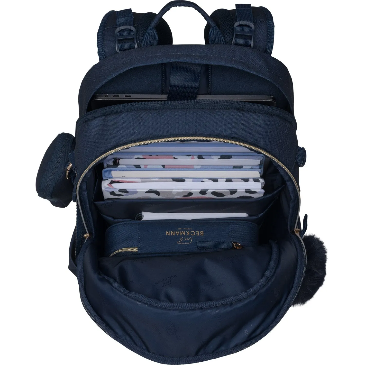 Beckmann Blue Gold Sport Air School Bag