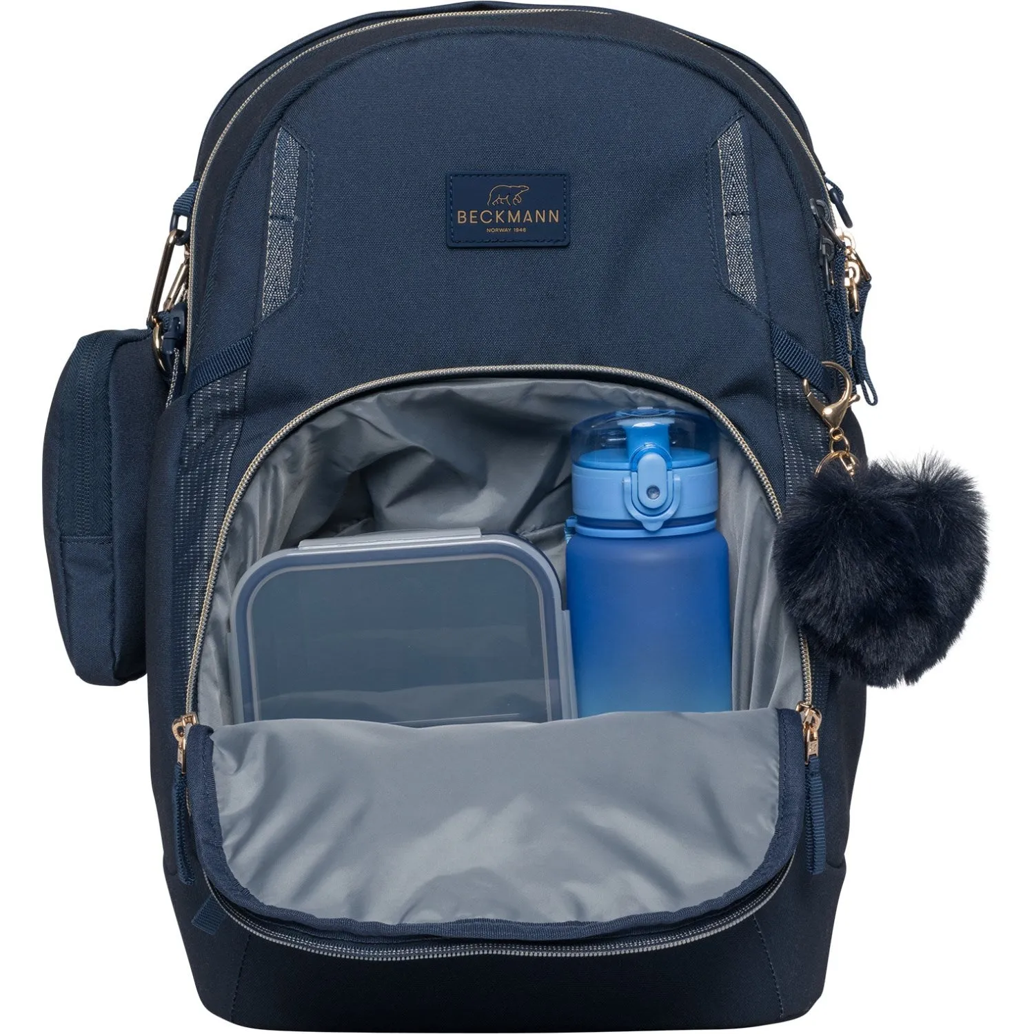Beckmann Blue Gold Sport Air School Bag