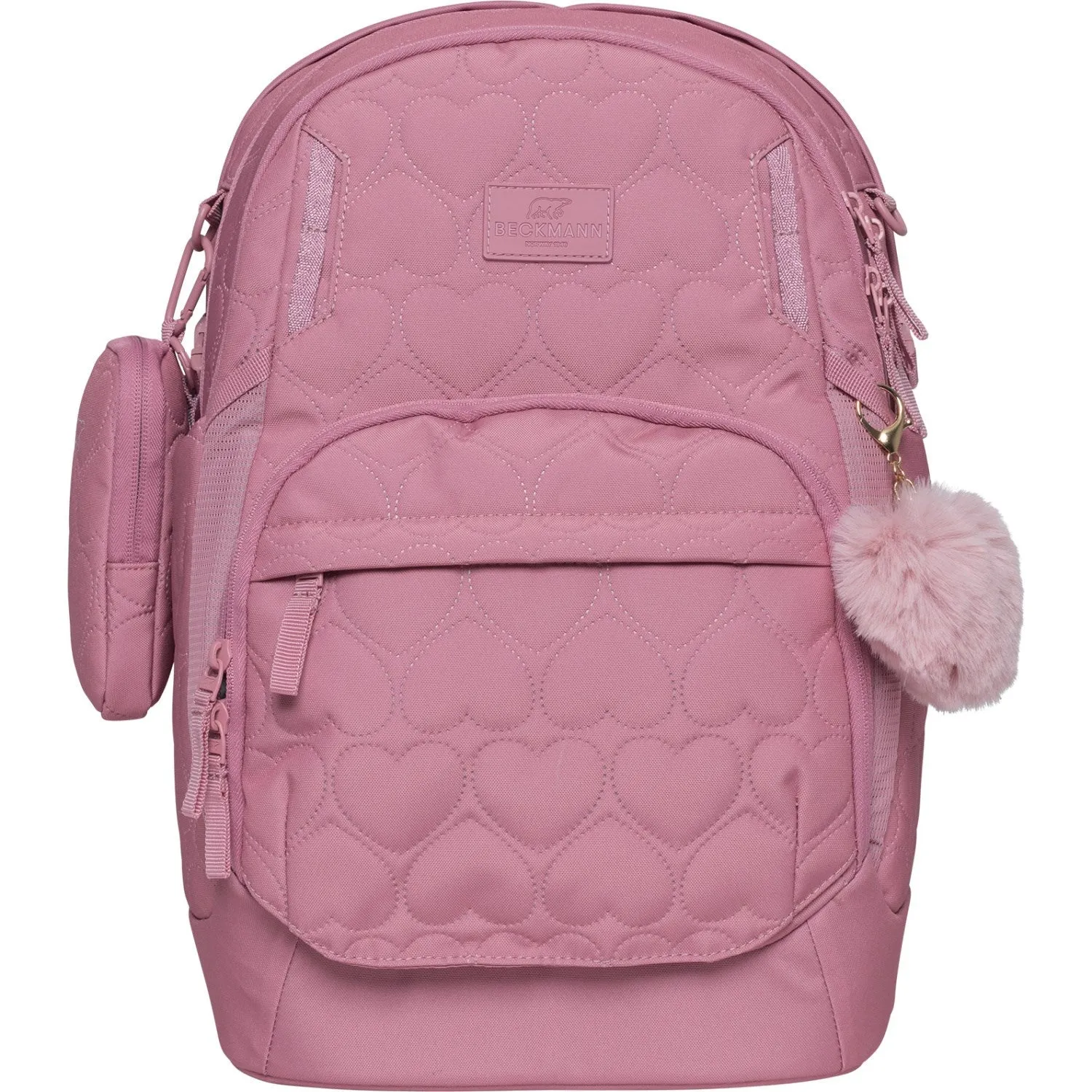 Beckmann Padded Heart Rose Sport Air School Bag
