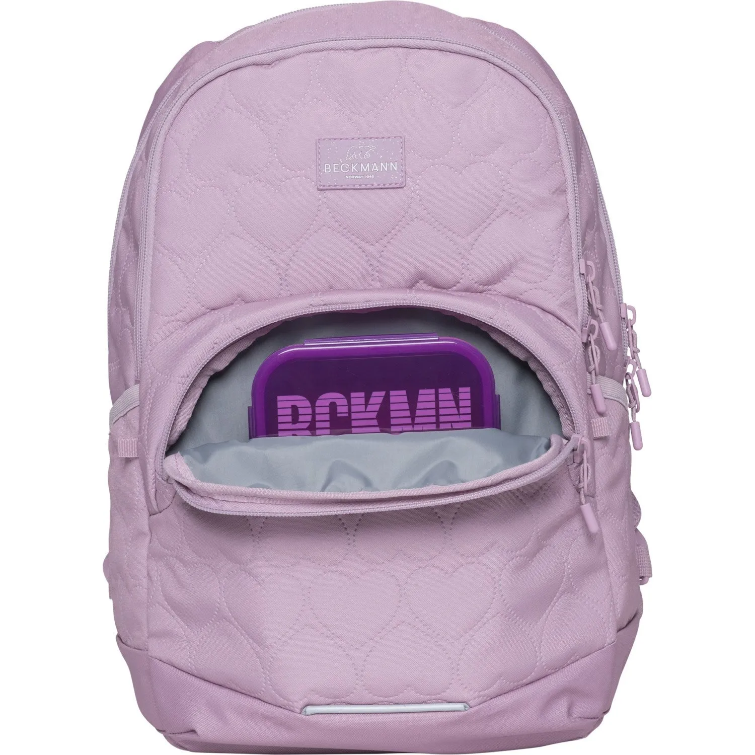 Beckmann Padded Hearts Sport Junior School Bag