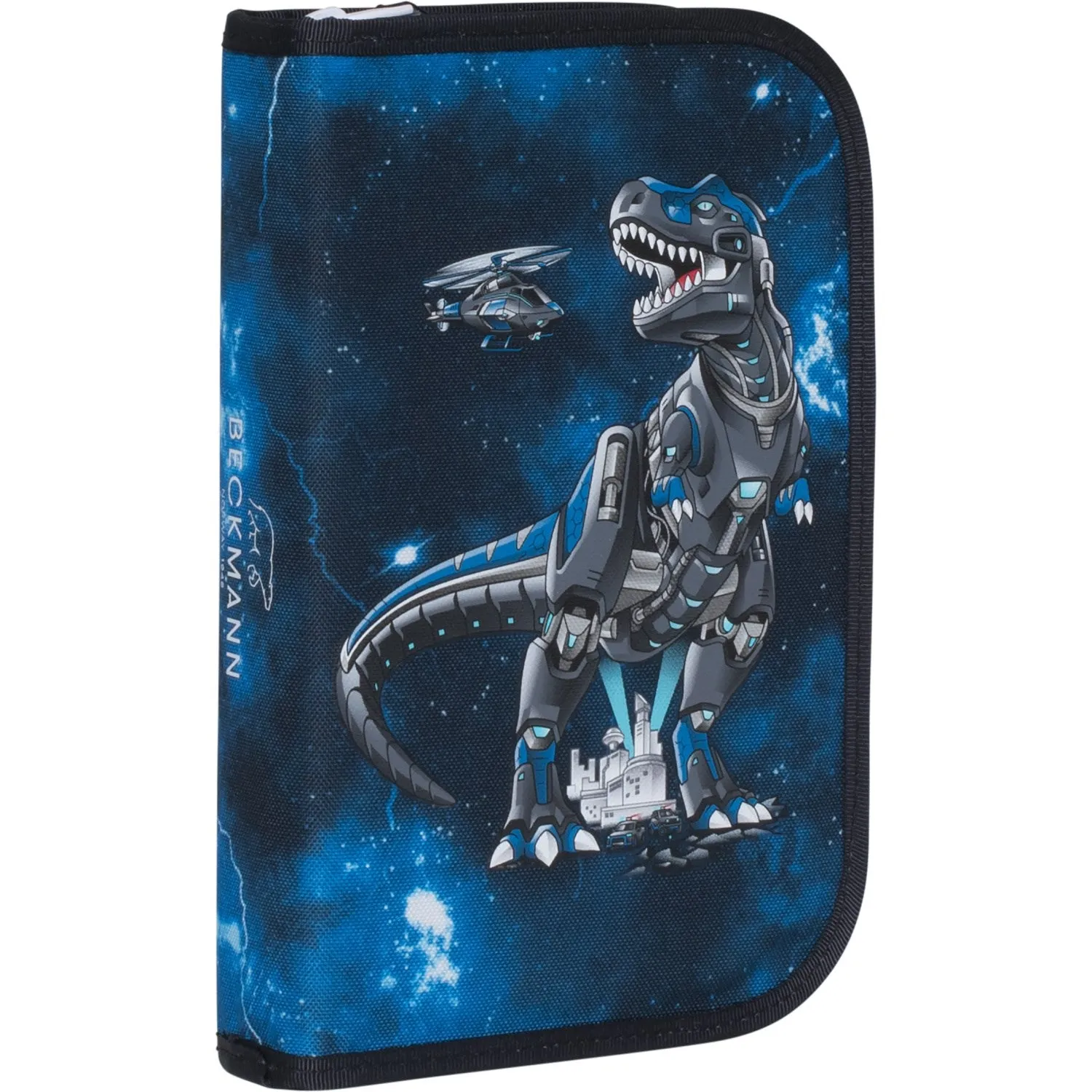 Beckmann Tech Rex Et-lags Pencil Case M/Indhold