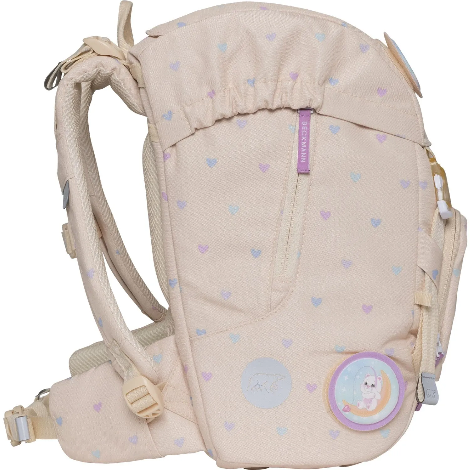 Beckmann Yellow Heart Classic School Bag