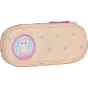Beckmann Yellow Heart Ovalt Pencil Case