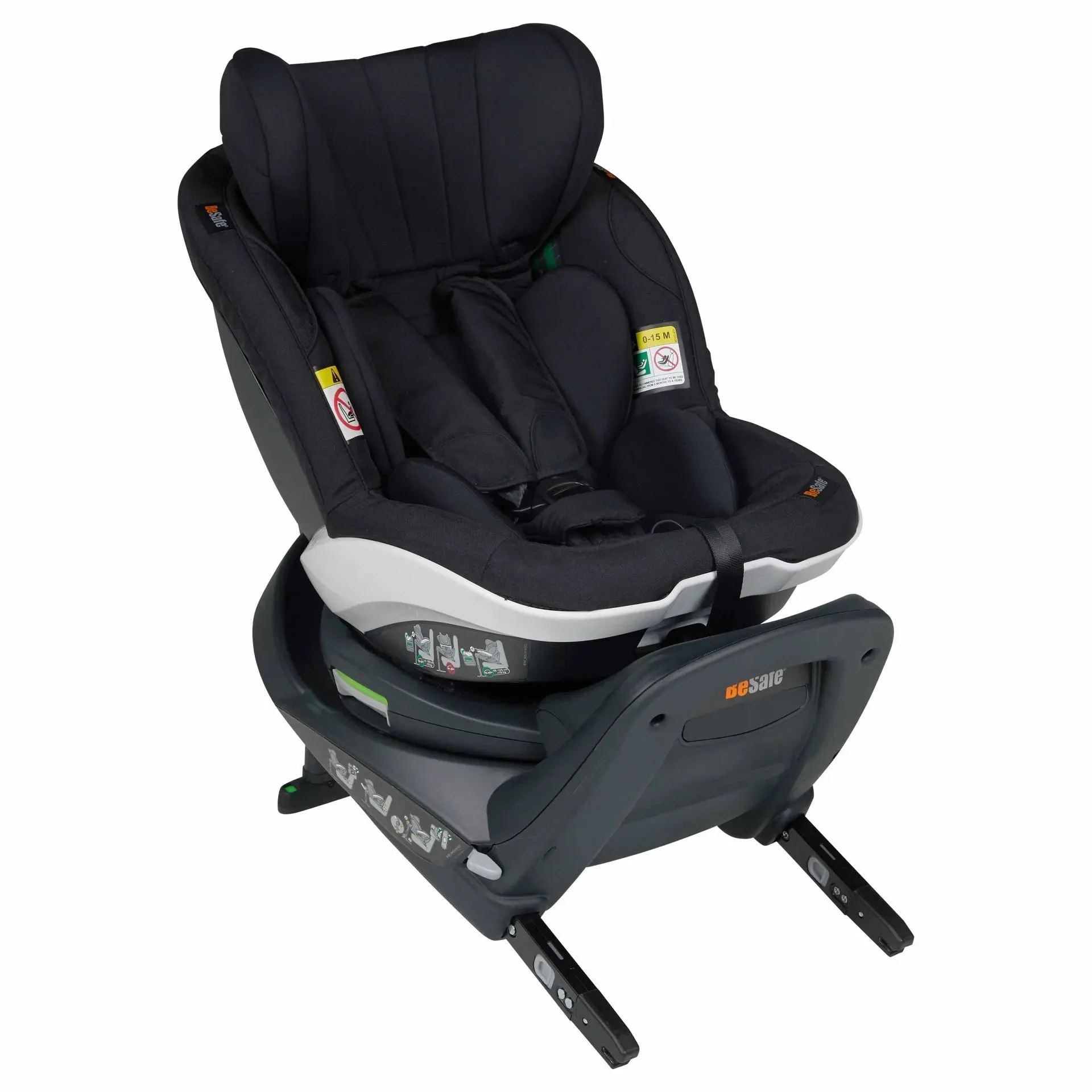 BeSafe Fresh Black Cab Izi Turn I-Size Car Seat