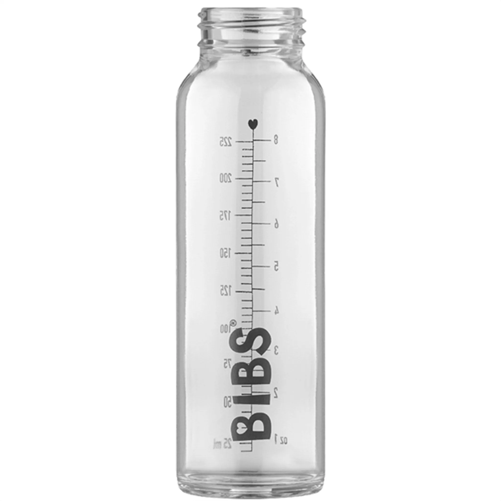 Bibs Baby Glass Bottle Complete Set Baby Blue 225 ml