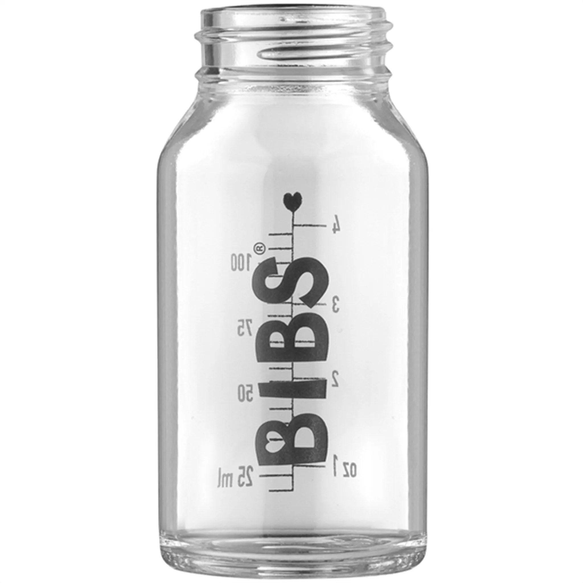 Bibs Baby Glass Bottle Complete Set Blush 110 ml