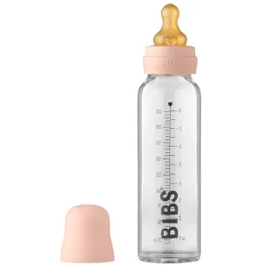 Bibs Baby Glass Bottle Complete Set Blush 225 ml