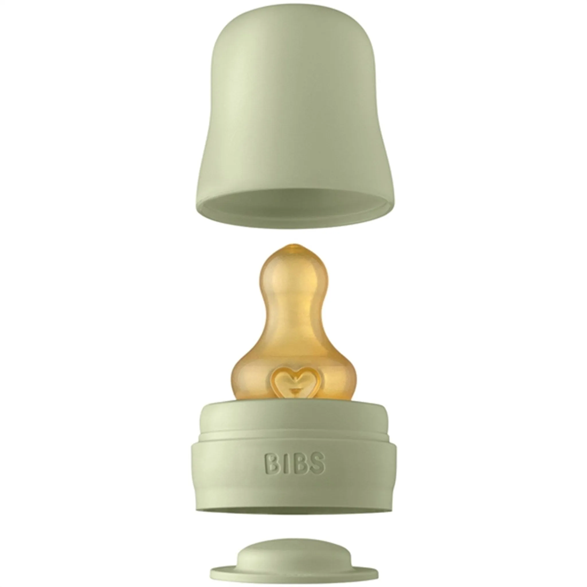 Bibs Baby Glass Bottle Complete Set Sage 225 ml