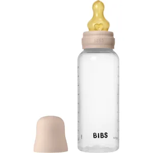 Bibs Blush Bibs Baby Bottle Round Latex 1 Pack 270 ml Medium Flow
