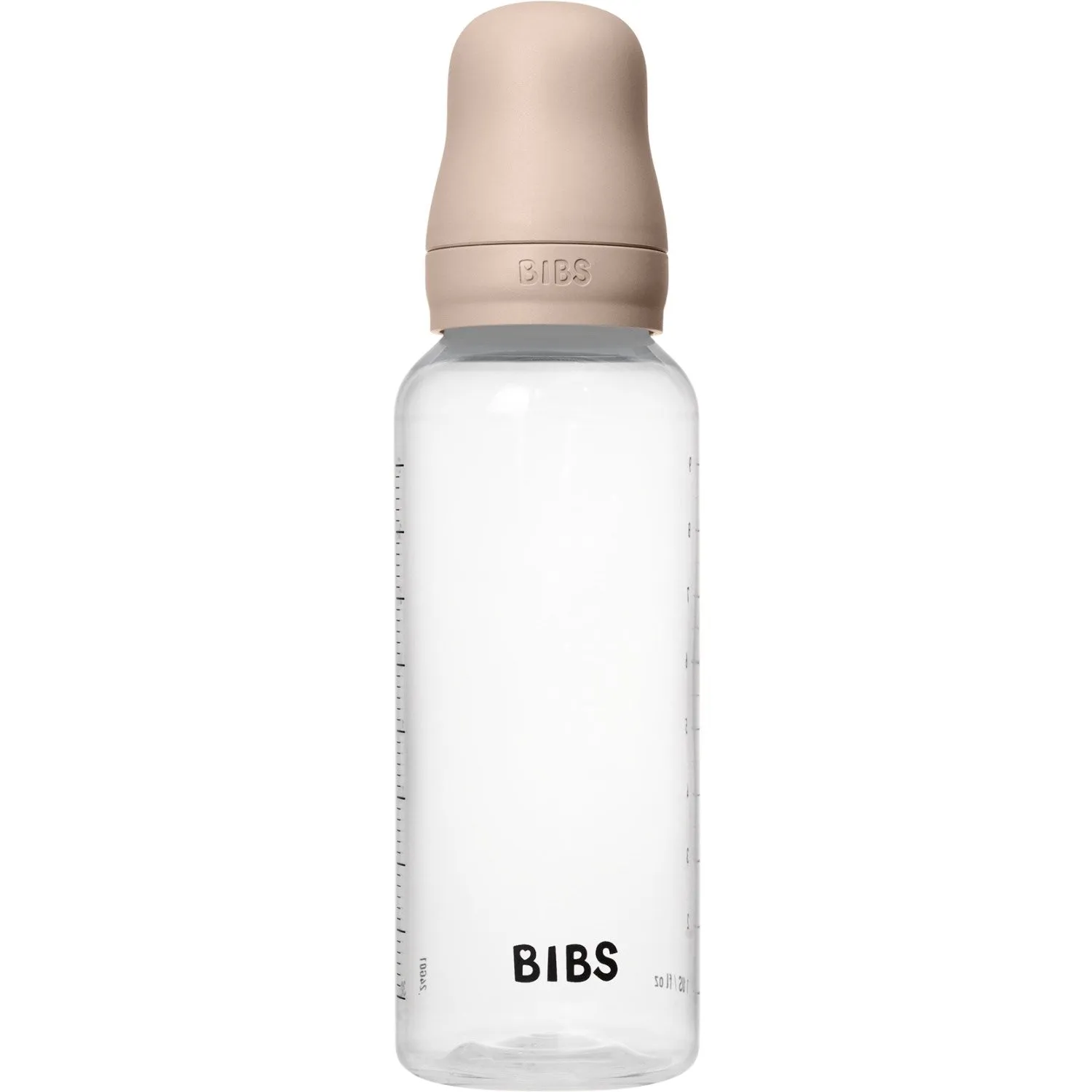 Bibs Blush Bibs Baby Bottle Round Silicone 1 Pack 270 ml Medium Flow