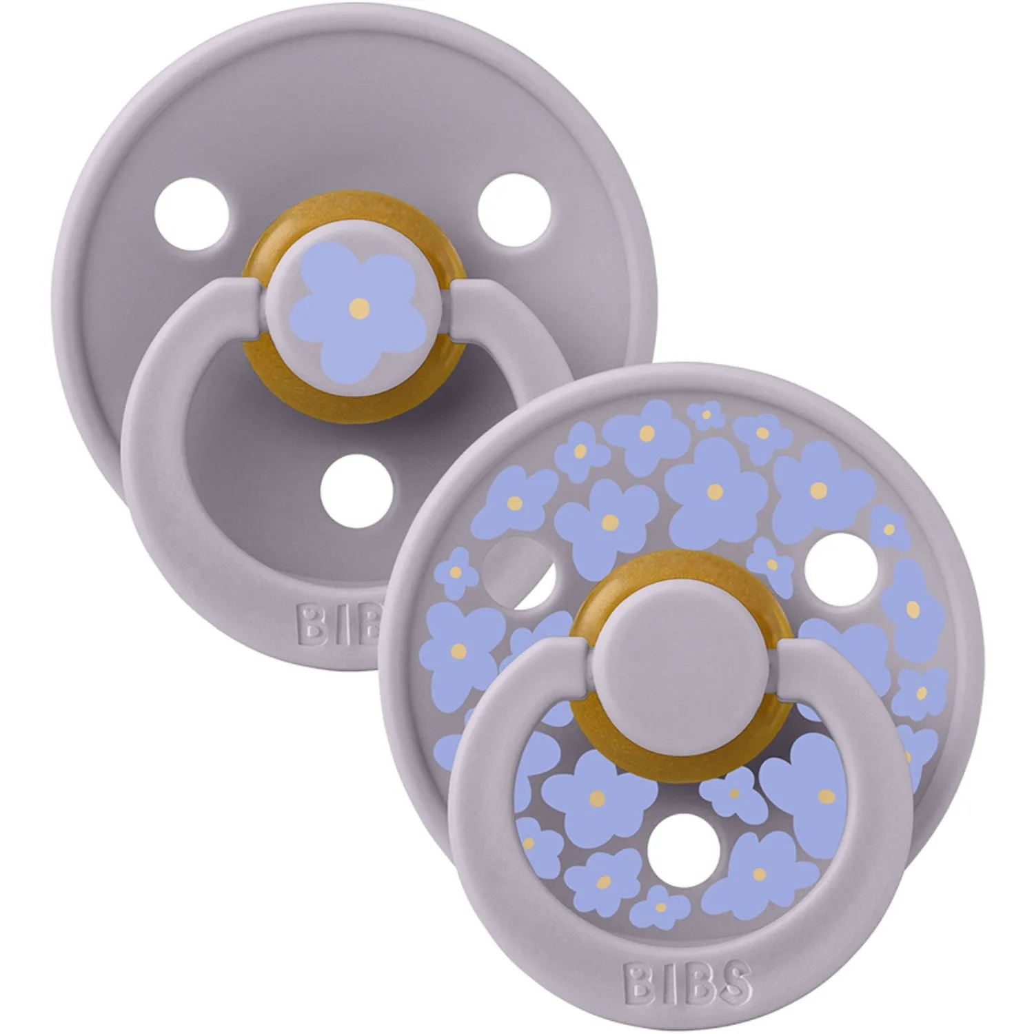 Bibs Fossil Grey Mix Studio Colour 2-pack Jasmine Latex