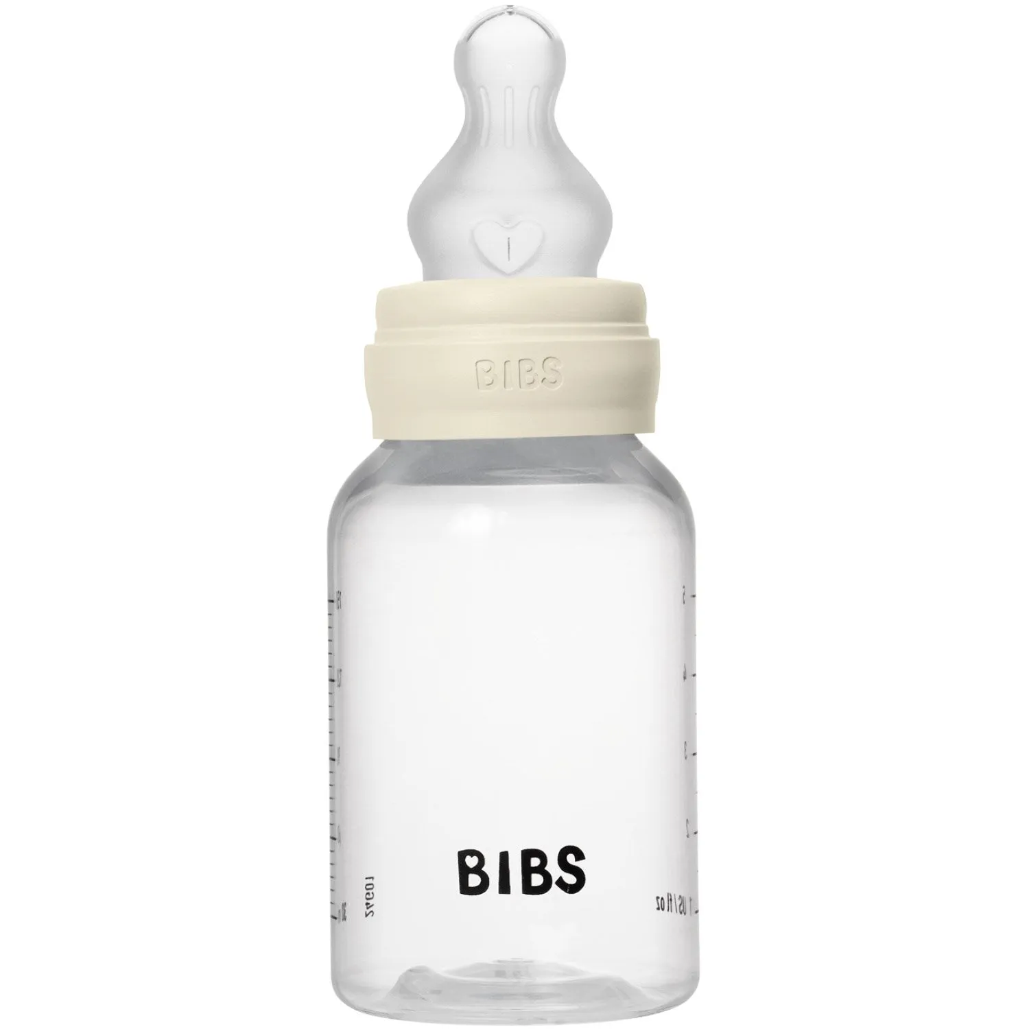 Bibs Ivory Bibs Baby Bottle Round Silicone 1 Pack 150 ml Slow Flow