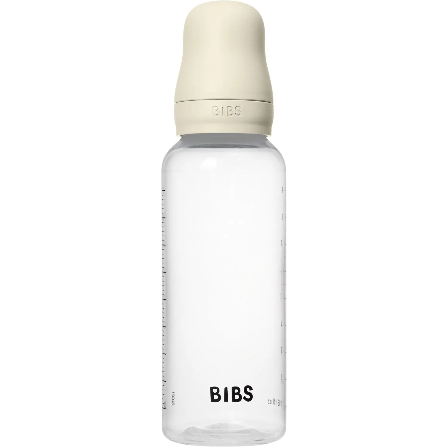 Bibs Ivory Bibs Baby Bottle Round Silicone 1 Pack 270 ml Medium Flow