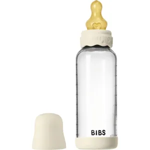 Bibs Ivory Glass Boheme Baby Bottle Round Latex Medium Flow