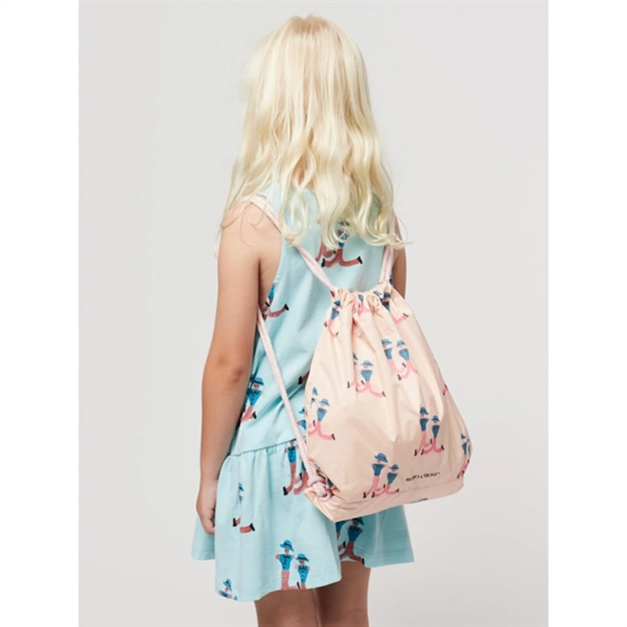 Bobo Choses Dancing Giants All Over Lunch Box Bag Light Pink