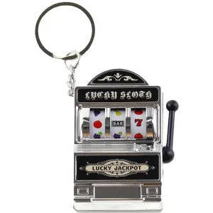 Bow's by Stær Slot Machine Keychain - Silver