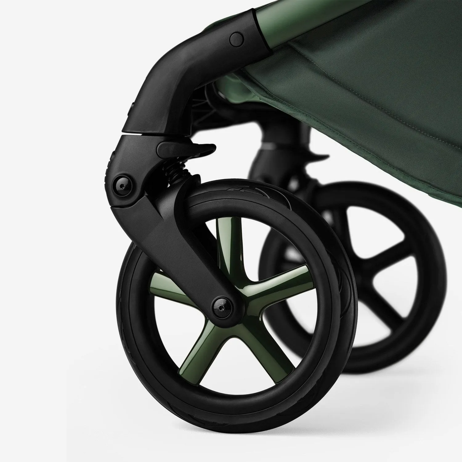 Bugaboo Midnight Green Fox 5 complete Noir Limited Edition
