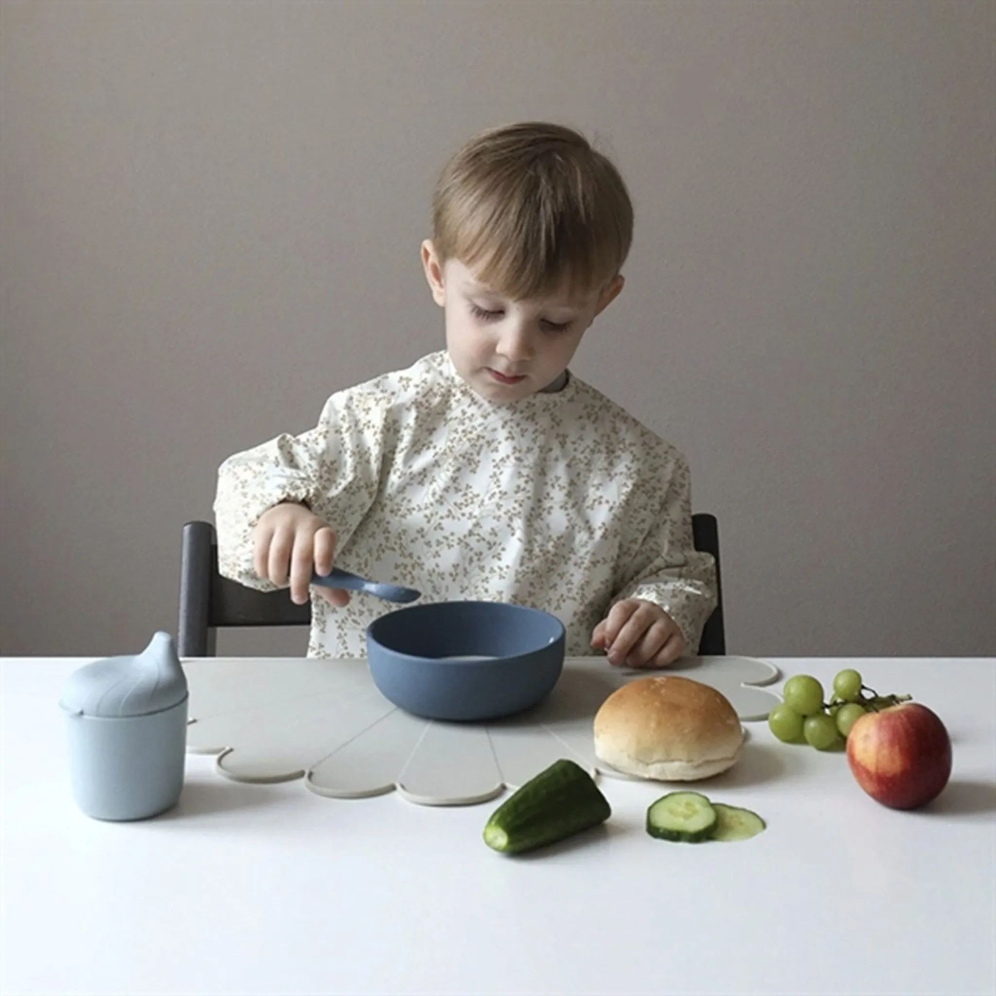 Cam Cam Copenhagen Sleeved Bib Lierre