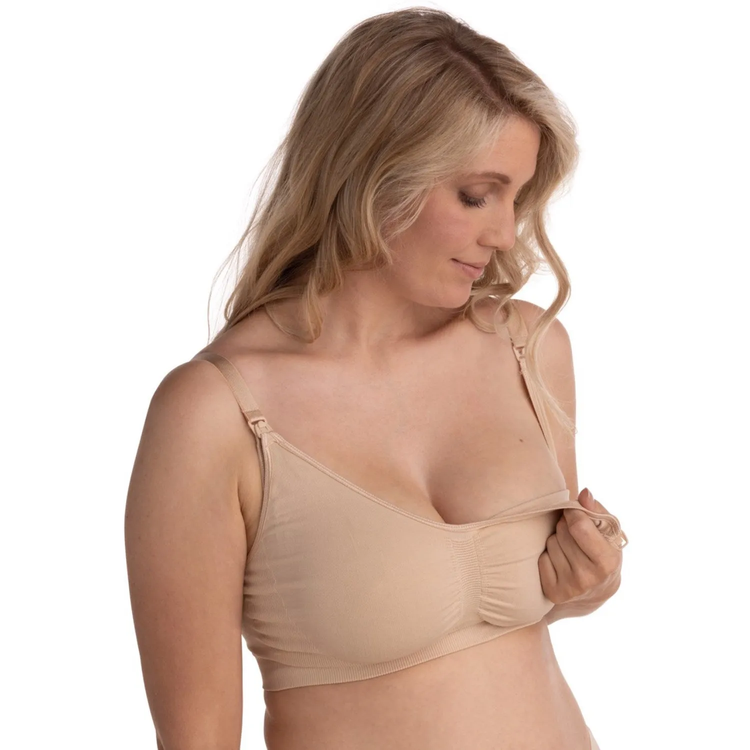 Carriwell Beige Sort Original Amme BH 2-pak (GRS)