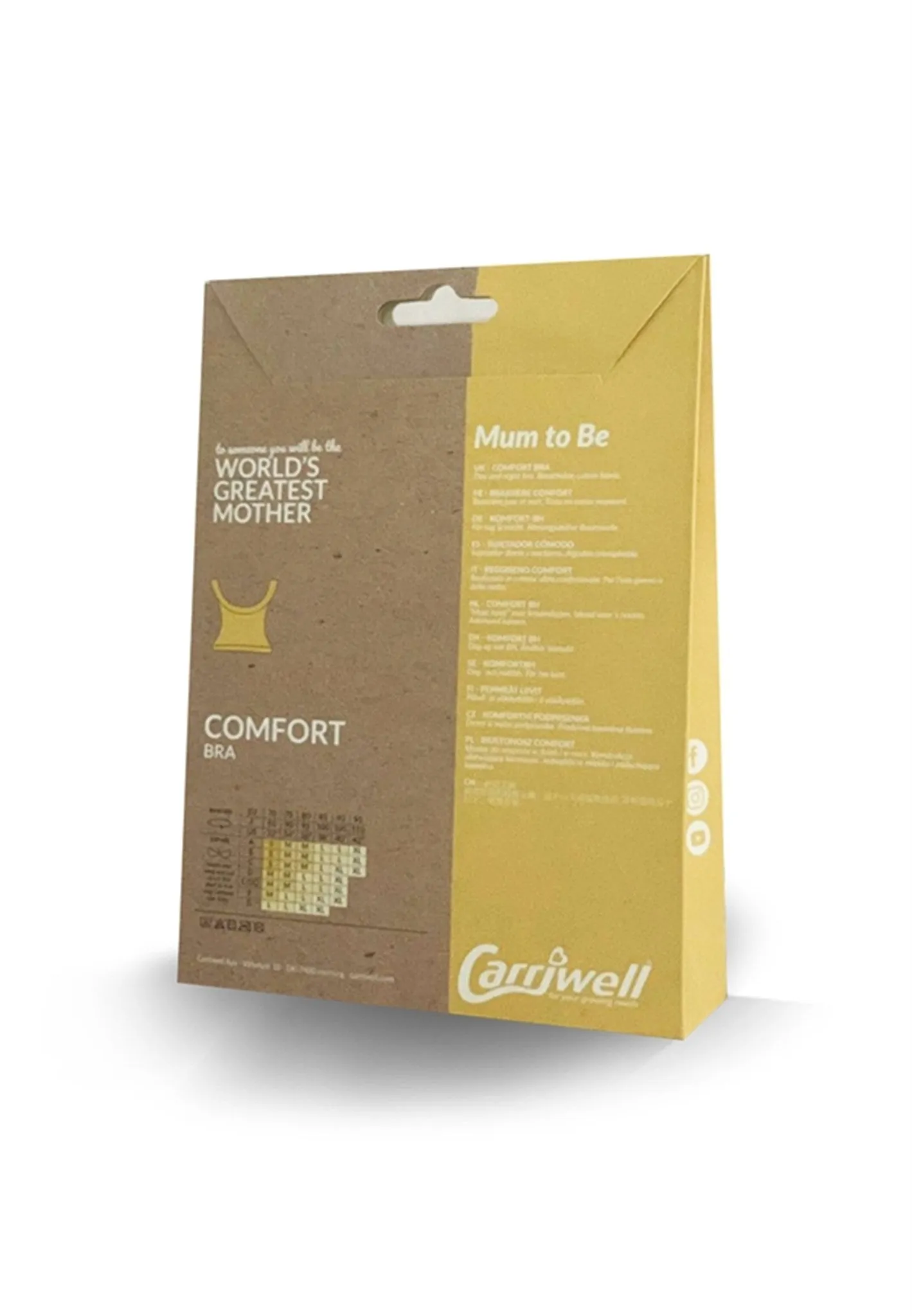 Carriwell Comfort Bra Black