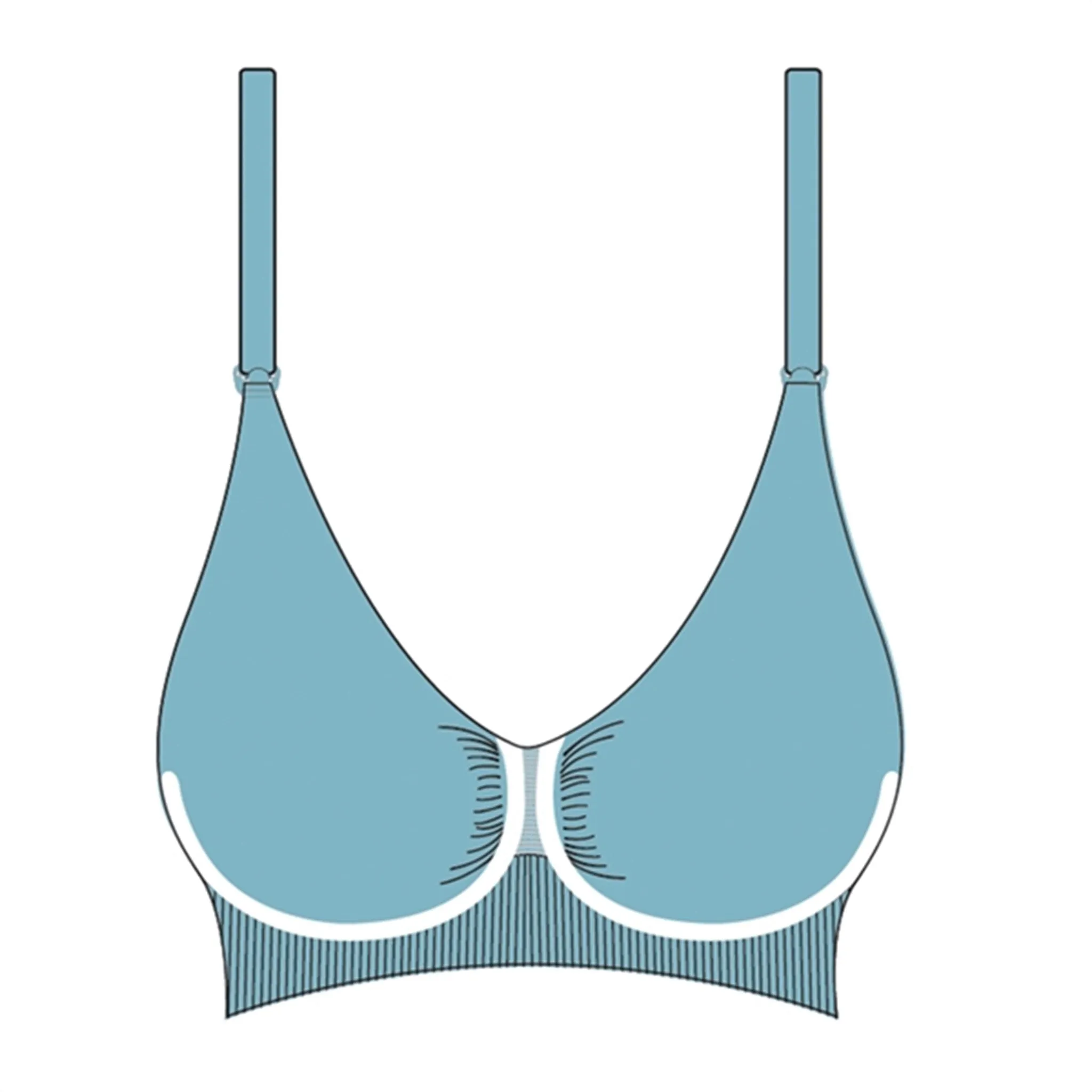 Carriwell Maternity And Nursing Bra With Carri-Gel Support White
