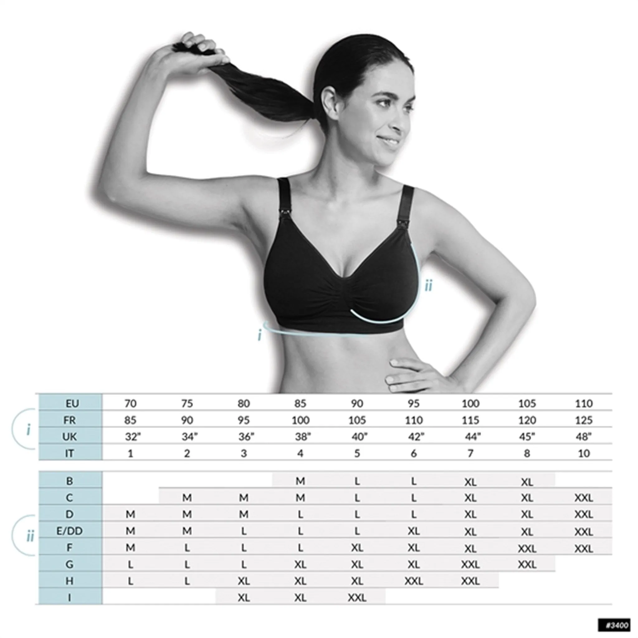 Carriwell Maternity And Nursing Bra With Padded Carri-Gel Support White