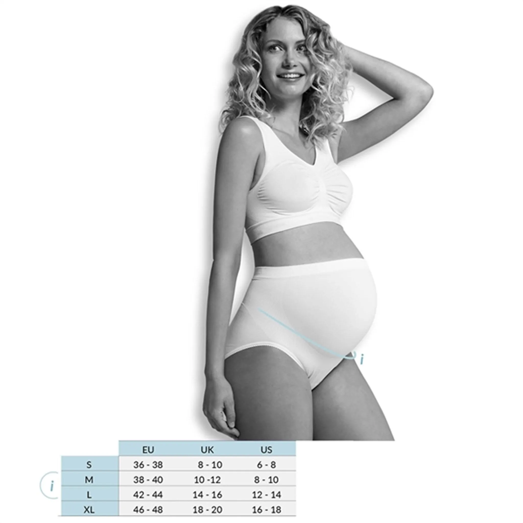 Carriwell Maternity Support Panty Black