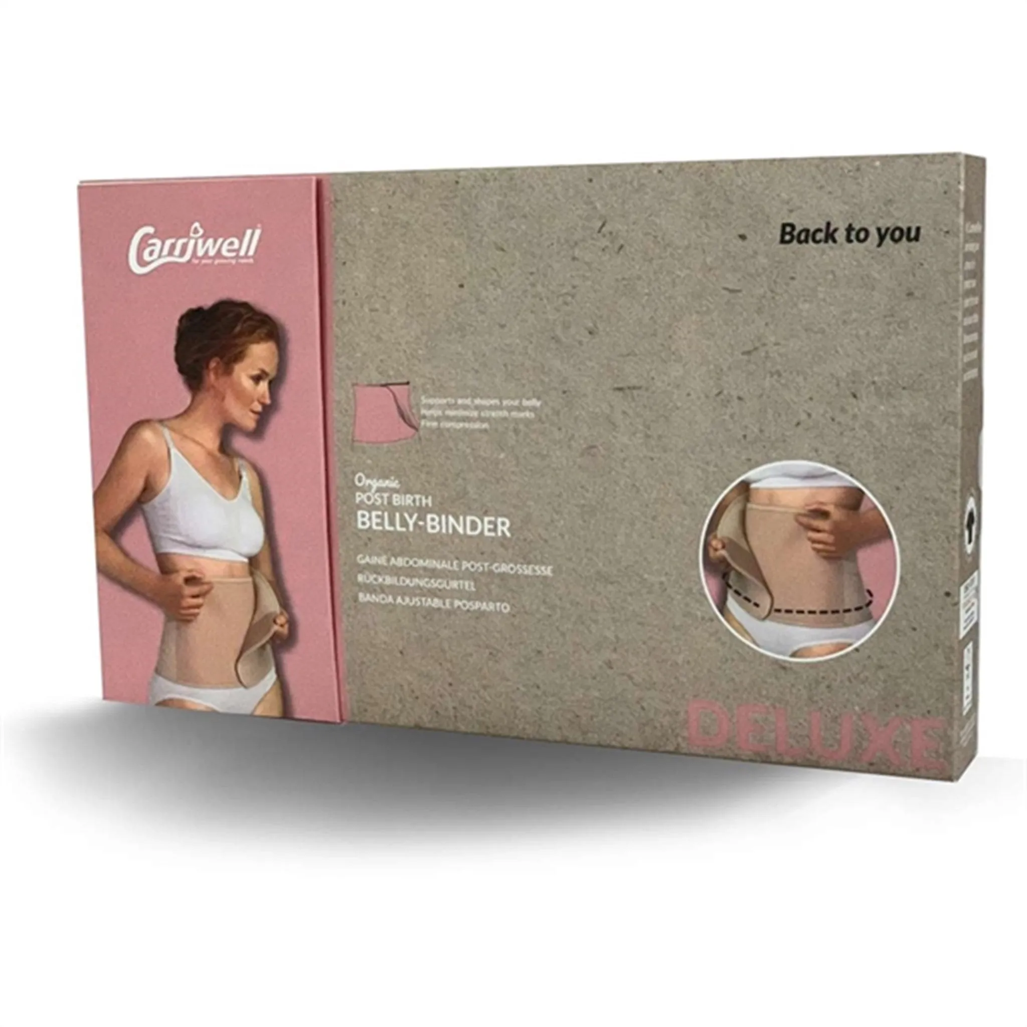 Carriwell Post Birth Belly Binder Black