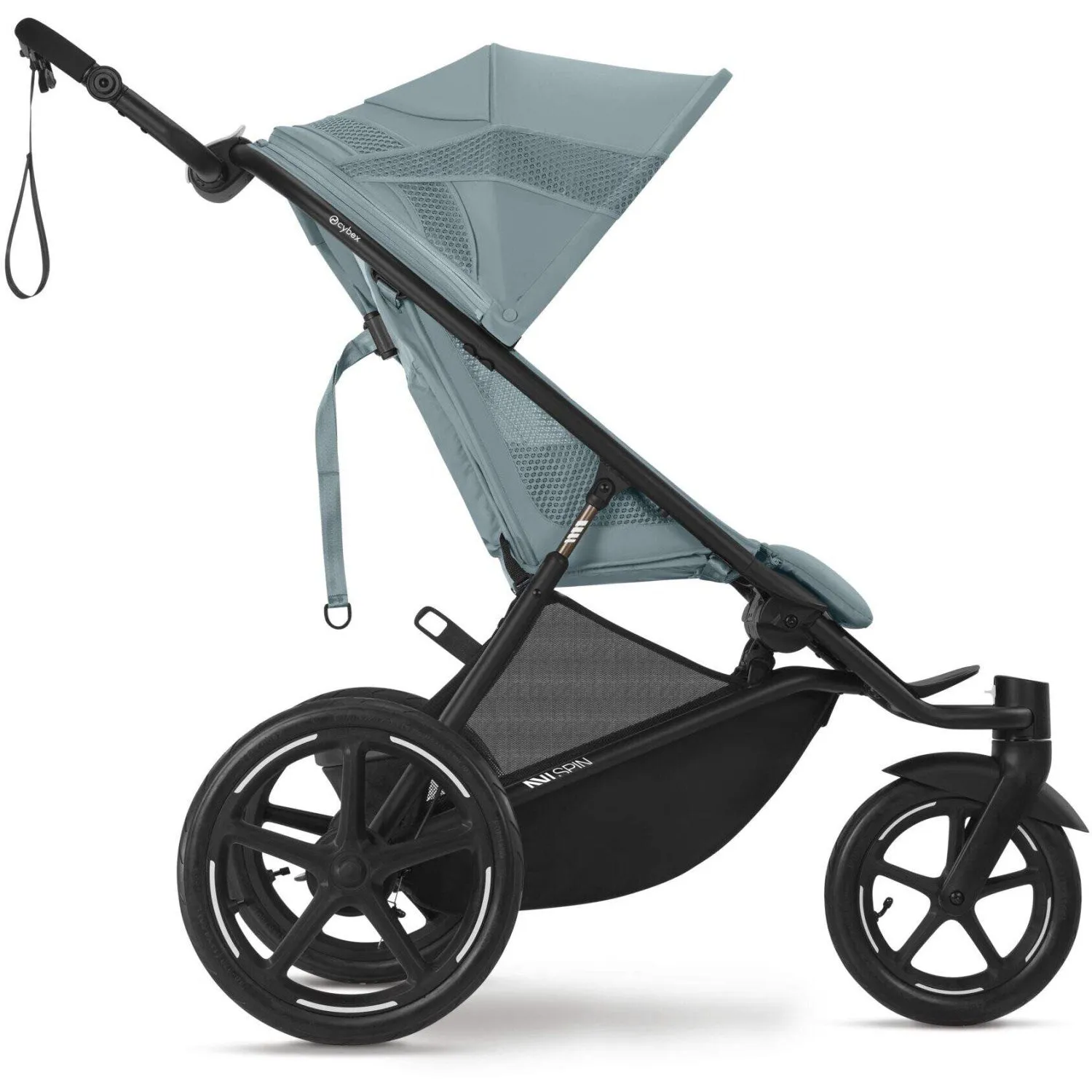 Cybex Avi Spin BLK Stroller Stormy Blue light blue