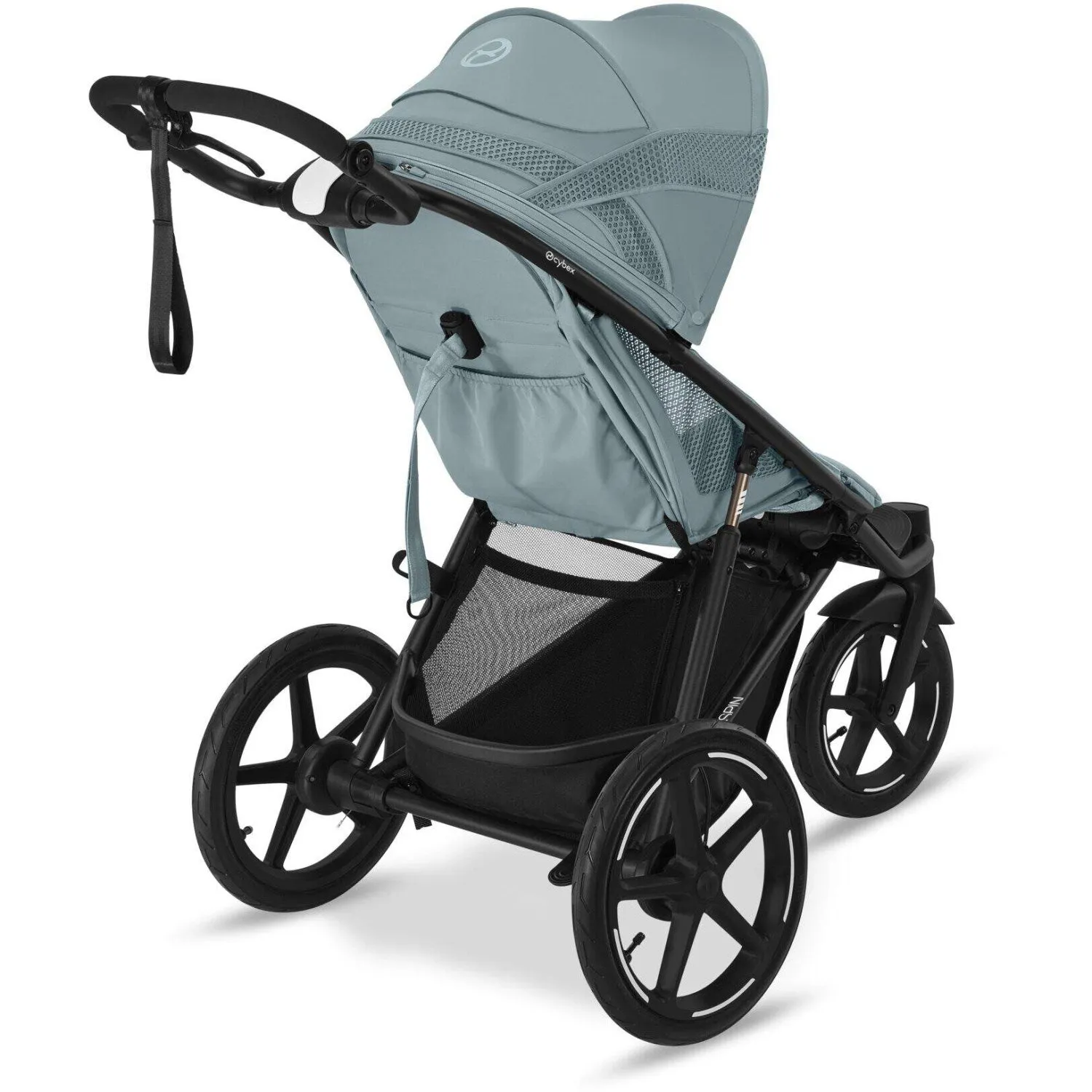 Cybex Avi Spin BLK Stroller Stormy Blue light blue