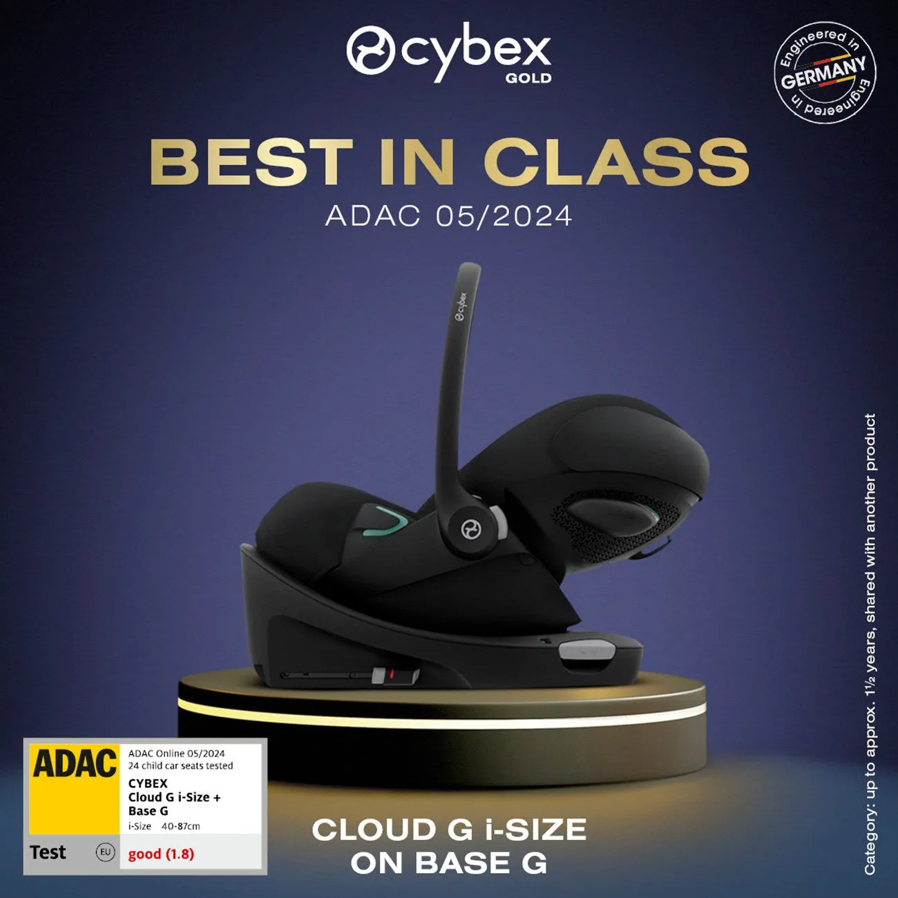 Cybex CLOUD G I-SIZE Plus Seashell Beige
