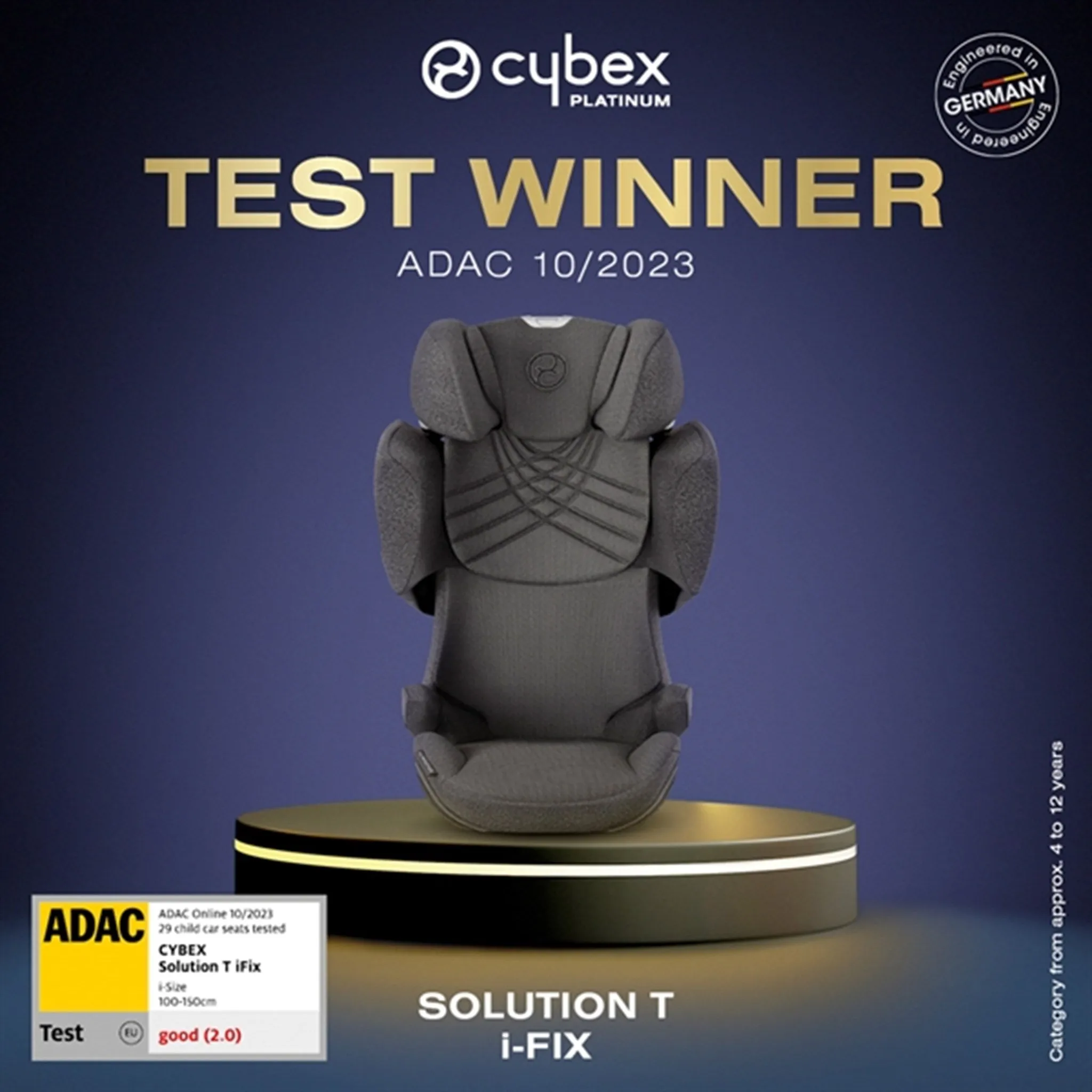 Cybex SOLUTION T I-Fix PLUS Peach Pink Car Seat