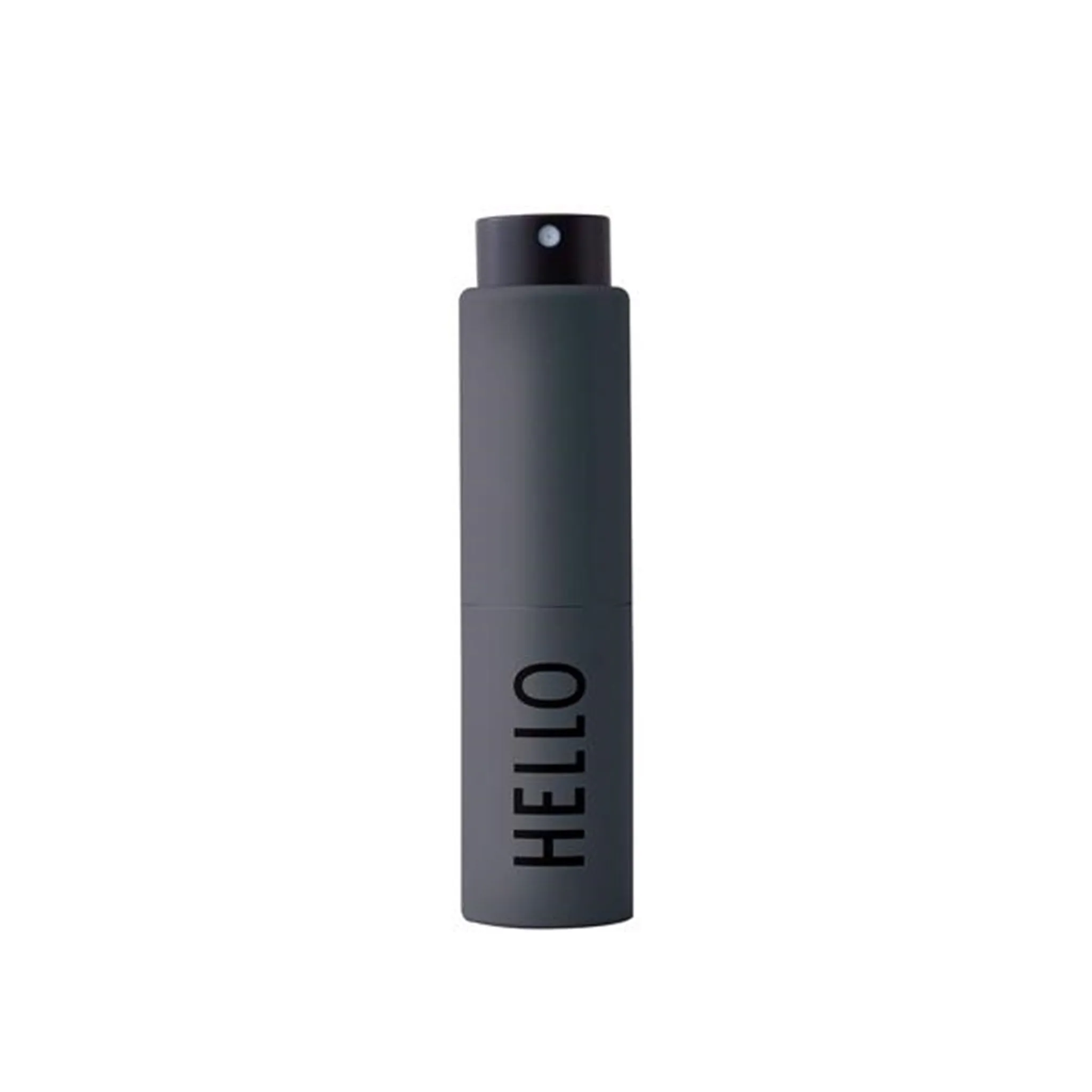 Design Letters Bag Size Hand Sanitizer Dispenser Dark Grey