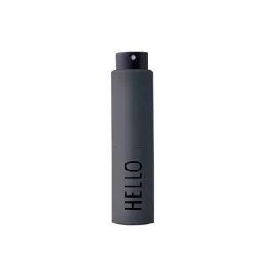 Design Letters Bag Size Hand Sanitizer Dispenser Dark Grey