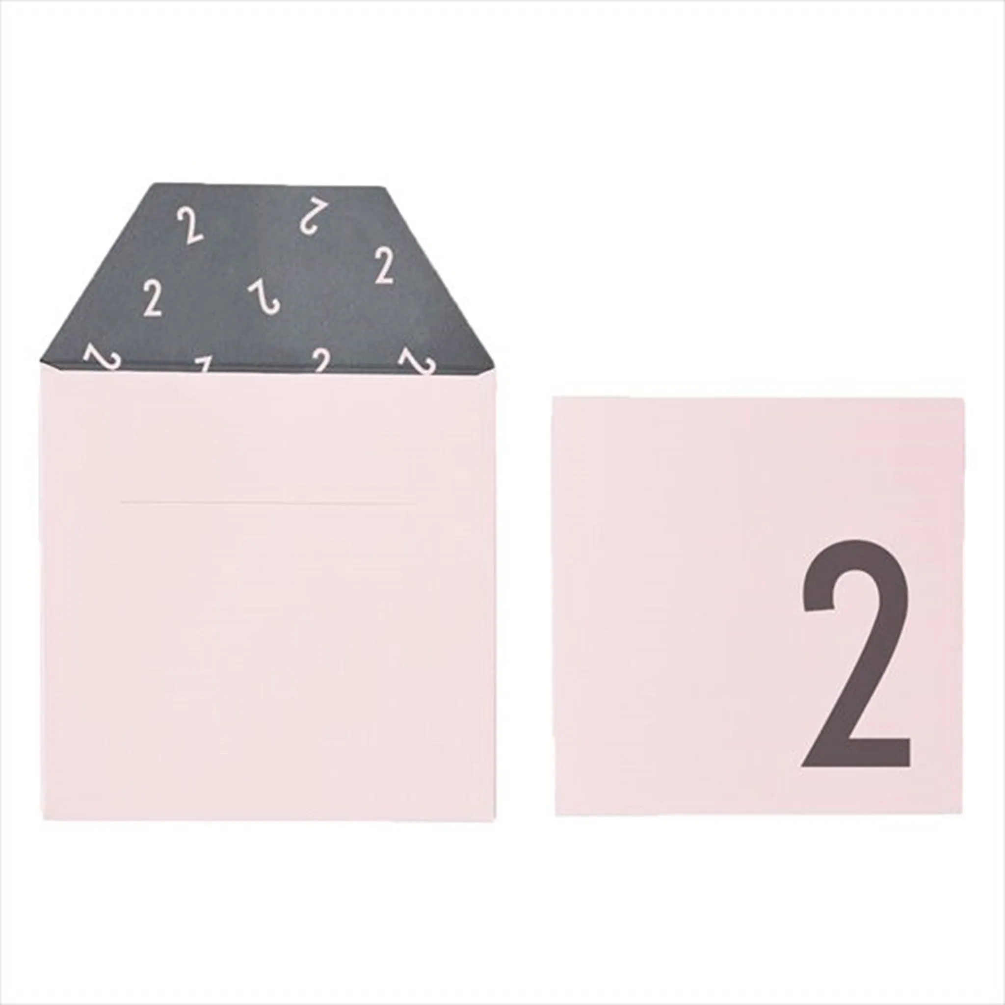 Design Letters Happy Birthday Card Pink
