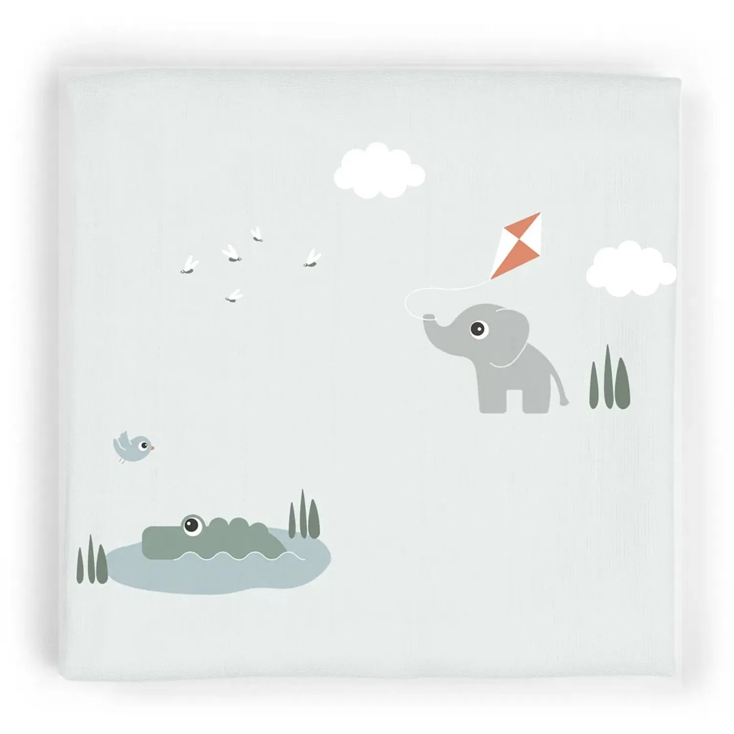 DonebyDeer Blue Baby Swaddling Playground