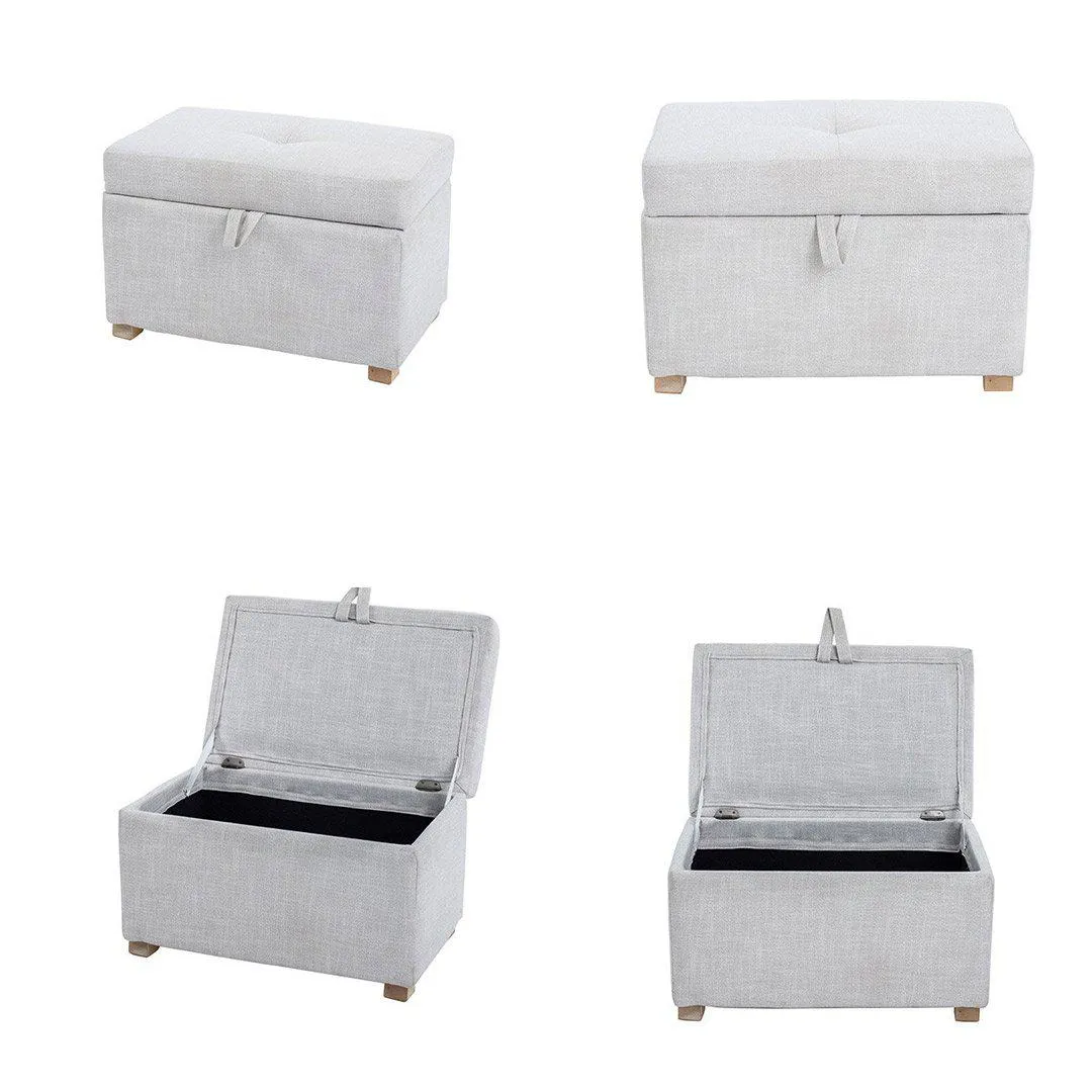 Gaia Baby Rocking Chair & Footstool - Oat